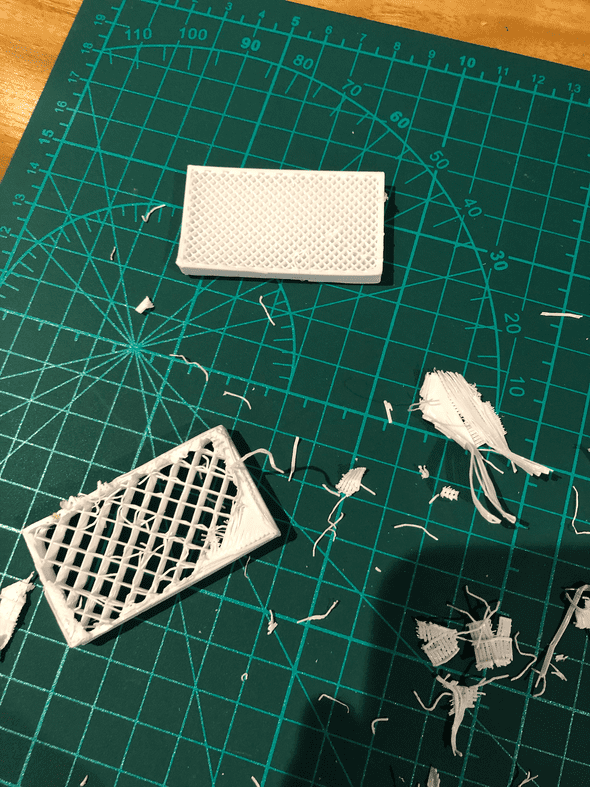 Cutting Lattice from 3D print